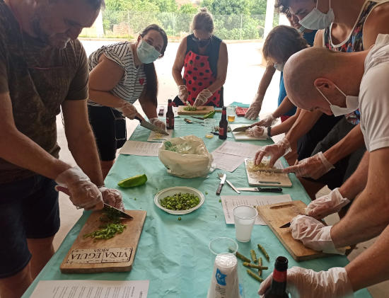 Taller de cocina en Blesa, de la mano de Javi Pina