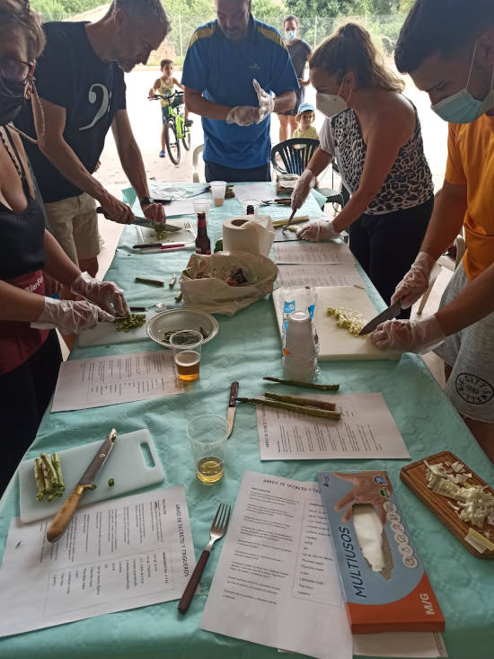 Taller de cocina en Blesa, de la mano de Javi Pina