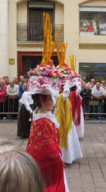 Ofrenda de frutos, Zaragoza, 2017