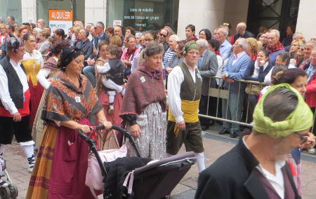 Ofrenda de frutos, Zaragoza, 2017