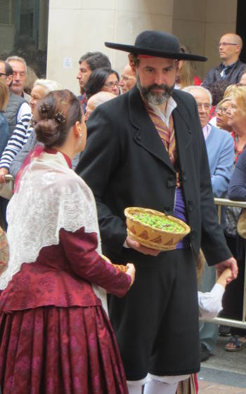 Ofrenda de frutos, Zaragoza, 2017