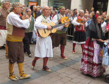 Ofrenda de frutos, Zaragoza, 2017