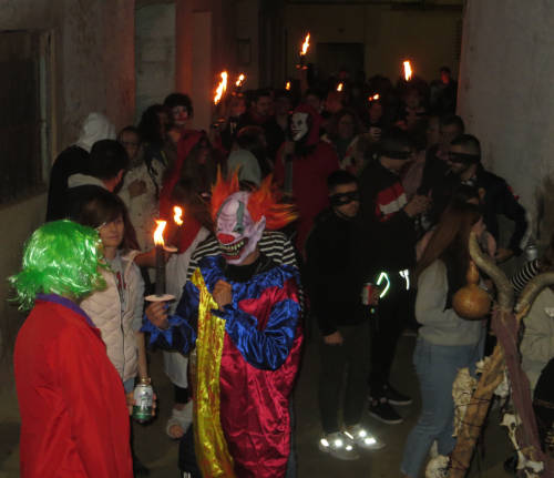 Celebración de Halloween 2021 en Blesa (Teruel, Aragón)