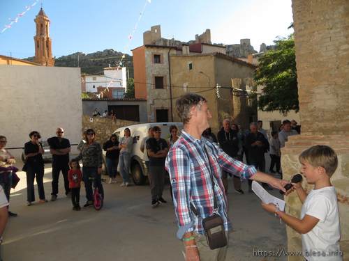 14 de septiembre de 2024 en Huesa del Común, Huesa lee. Ganador concurso literario.