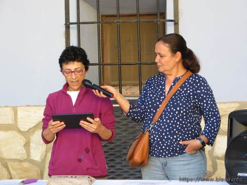 14 de septiembre de 2024 en Huesa del Común, Huesa lee. Ganador concurso literario.