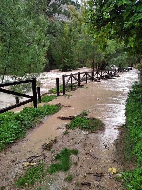 riada río Aguasvivas 30 de octubre de 2024