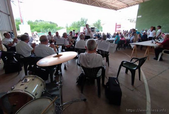 22 de junio de 2024. II fiesta del río Aguasvivas en Blesa (Teruel). Orquesta El Picarral 