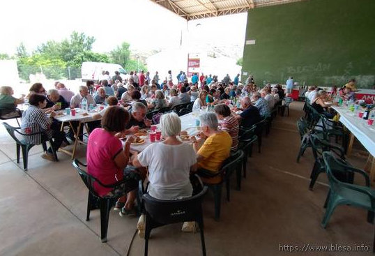 22 de junio de 2024. II fiesta del río Aguasvivas en Blesa (Teruel).