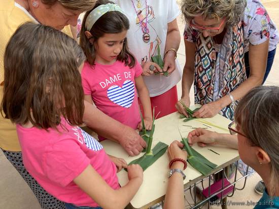 22 de junio de 2024. II fiesta del río Aguasvivas en Blesa (Teruel). Juegos con plantas, por A. Cirujeda