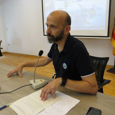 22 de junio de 2024. II fiesta del río Aguasvivas en Blesa (Teruel). Charla río Aguasvivas, por J. San Román, macrogranjas y contaminación aguas