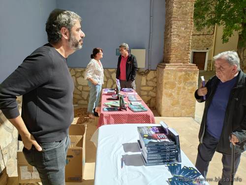 14 de septiembre de 2024 en Huesa del Común, Huesa lee. Mini feria del libro en el mundo rural.