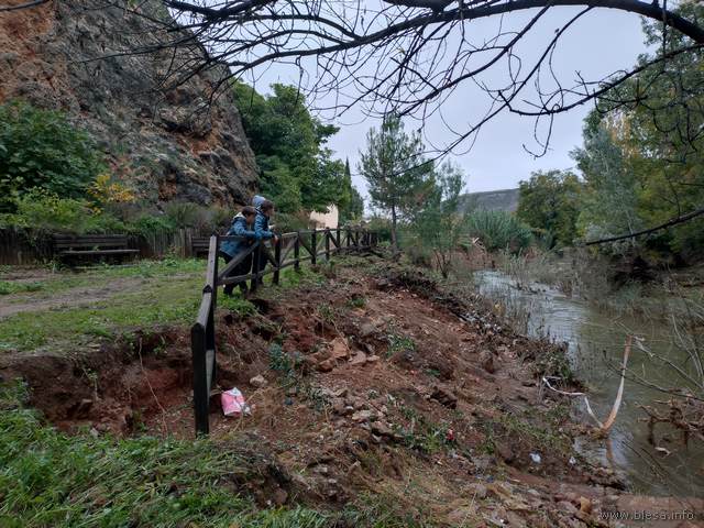 riada río Aguasvivas 30 de octubre de 2024