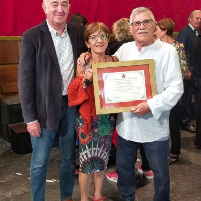 Conferencia sobre la defensa del agua, en Huesa del Común (Teruel) el 2 de septiembre de 2023.