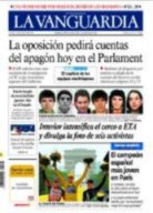 Una portada de este excelente diario en castellano.