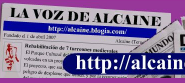 Cabecera de La Voz de Alcaine