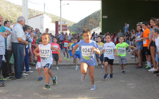 Carreras de pollos. Milla de los molinos de Blesa 2017