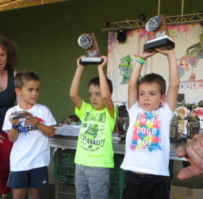 Carreras de pollos. Milla de los molinos de Blesa 2017