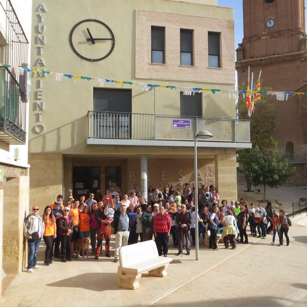 Día de la carrasca del Carrascal de Blesa, 29 octubre 2022. Árbol singular.