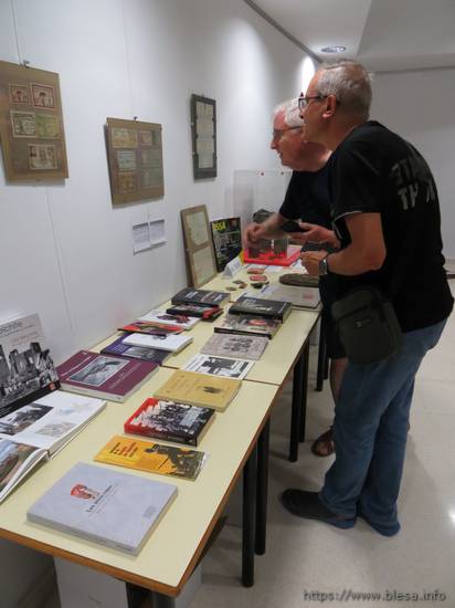 Exposición sobre la guerra civil en Blesa (Teruel), julio y agosto de 2024