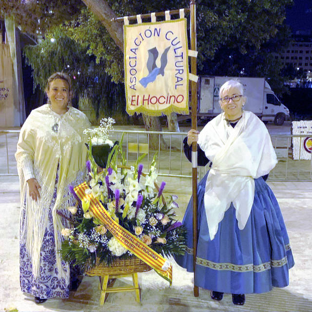 oferentes 2021, ofrenda de flores a la Virgen, desde Blesa, Teruel