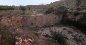 Pared de los moros, aguas abajo. Foto FJLA