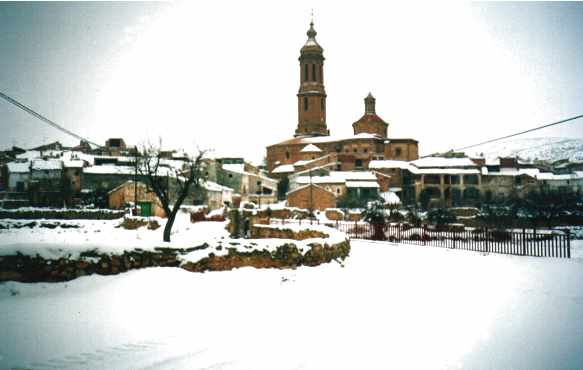 Estampa navideña de 1998.  Foto de Mª Ángeles Cólera