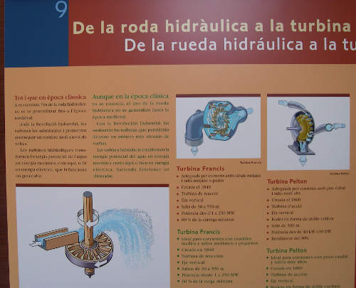 Paneles de la Farinera de Castelló de Ampuries (Girona)