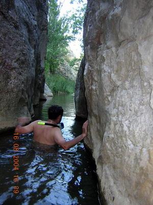 Ruta Monforte-Plenas en el río Aguasvivas