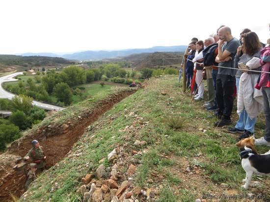 21 de septiembre de 2024. Jornada sobre la guerra civil y los vestigios en Vivel del Río Martín.