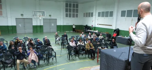 Pedro Arqued en la segunda jornada de Mediana de Aragón.